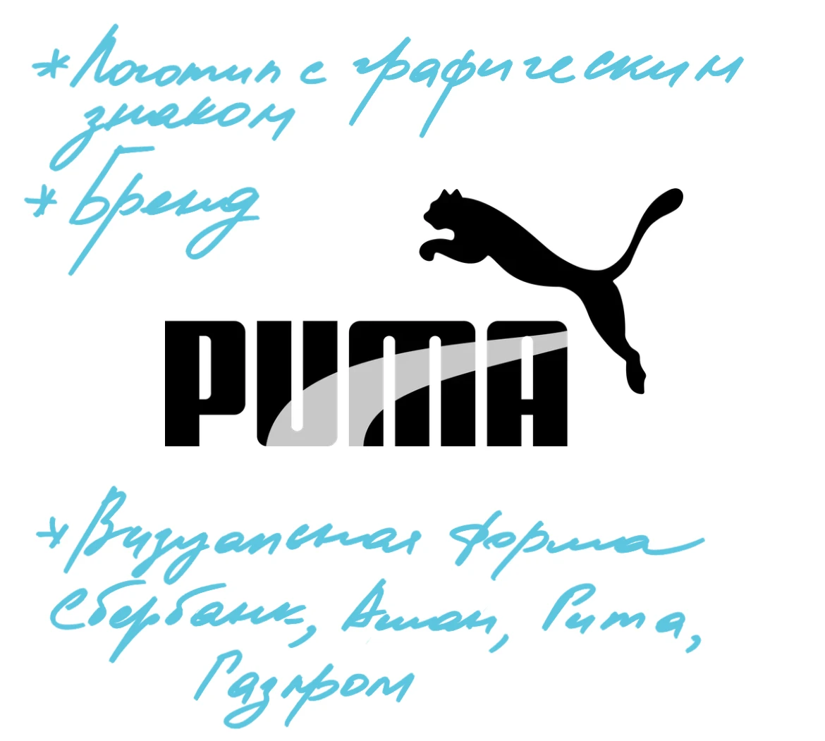 Логотип с графическим знаком