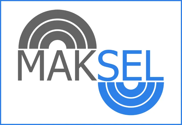 Web логотип для компании «Maksel»