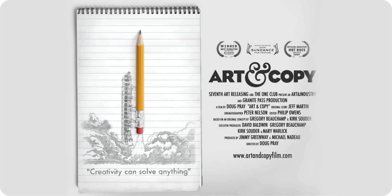 Фильм о дизайне и творчестве "Art & Copy" (2009) Фильм о дизайне и творчестве "Art & Copy" (2009)